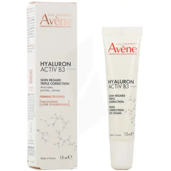Avene Hyaluron Activ B3 Cr Soin Regard Triple Correction T/15ml