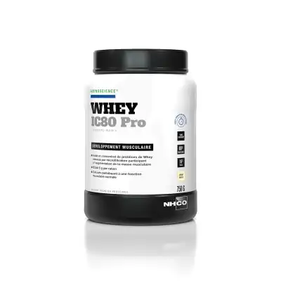 Nhco Nutrition Aminoscience Whey Ic80 Pro Prise De Muscle Vanille Poudre Pot/750g à MARSEILLE