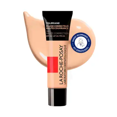 La Roche Posay Toleriane Fluide Correcteur Haute Couvrance 16h Spf25 Teinte N°9 Tube/30ml à Égletons