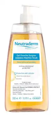 Neutraderm Gel douche surgras dermo-protecteur Fl pompe/500ml + Echantillon