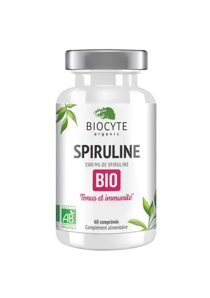 Biocyte Spiruline Comprimés Bio B/30