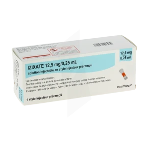 Izixate 12,5 Mg/0,25 Ml, Solution Injectable En Stylo Injecteur Prérempli