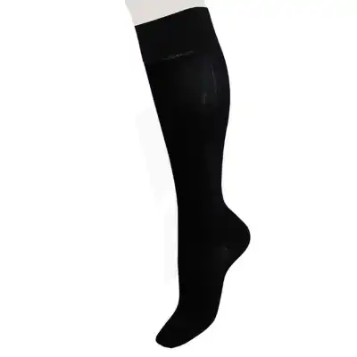 Chaussette Homme Coton - Classe 2 Veinax Normal T2 Noir à AMBARÈS-ET-LAGRAVE