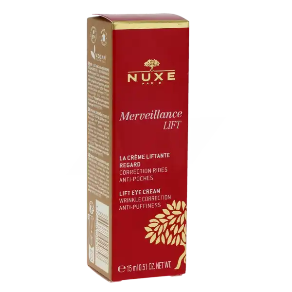 Nuxe Merveillance Lift Crème Liftante Regard Tube De 15 Ml