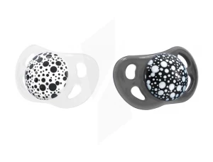 Twistshake Sucette Gris/blanc 0-6m 2