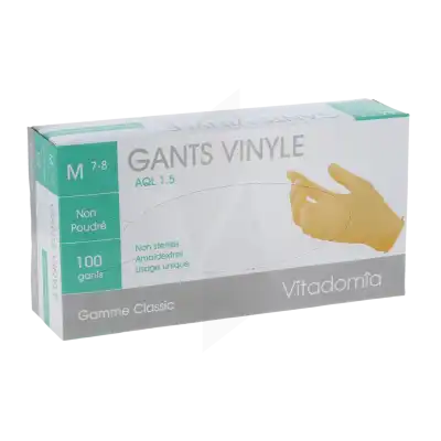 Astech Limited Gant Examen Vinyl Sans Poudre M B/100 à VILLENAVE D'ORNON