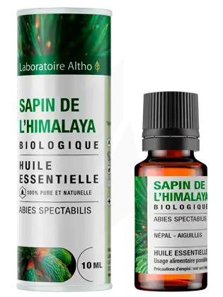Laboratoire Altho Huile Essentielle Sapin De L’himalaya Bio 10ml