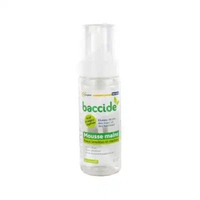 Baccide Mousse Mains Sans Rinçage Fl/180ml à TIGNIEU-JAMEYZIEU