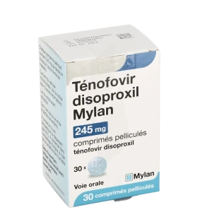 Tenofovir Disoproxil Mylan 245 Mg, Comprimé Pelliculé