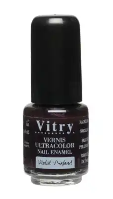 Vitry Vernis à ongles Violet profond mini Fl/4ml