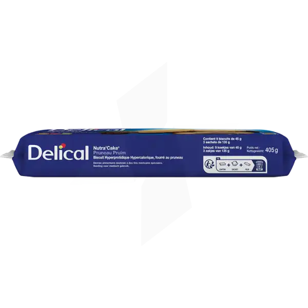 Delical Nutra'cake Biscuit Pruneau Carton/50