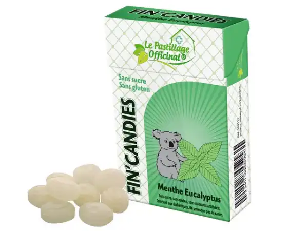 Fin'candies Bonbon Sans Sucre Menthe B/20