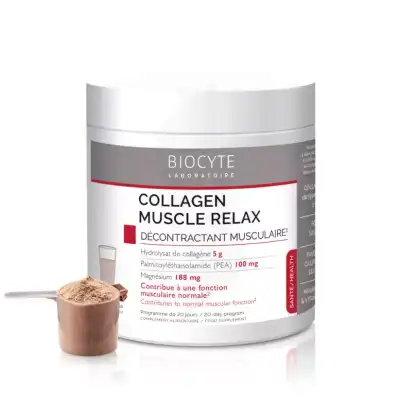 Biocyte Collagen Muscle Relax 220g à ARGENTEUIL
