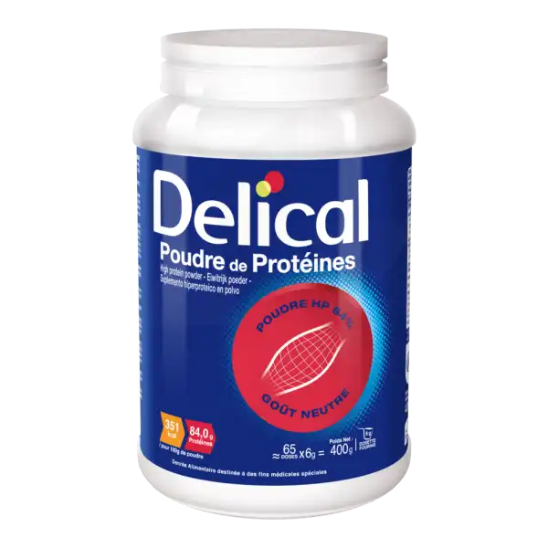 Delical Poudre De Protéines Neutre 100sachets/11,5g