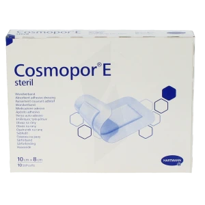 Cosmopor® E Pansement Adhésif 10 X 8 Cm - Boîte De 10