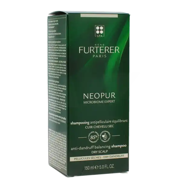 René Furterer Neopur Shampoing Antipelliculaire équilibrant Pellicules Sèches Tube De 150 Ml