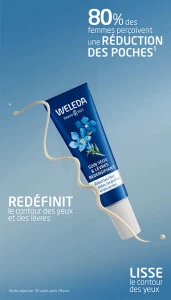 Weleda Soins Visage Gentiane Bleue & Edelweiss Crème Yeux & Lèvres Redensifiant T/10ml