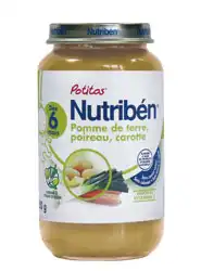 Nutribén Potitos Alimentation Infantile Pomme De Terre Poireau Carotte Pot/250g à ESSEY LES NANCY