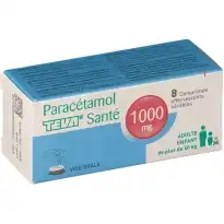 Paracetamol Teva Sante 1000 Mg, Comprimé Effervescent Sécable à Mérignac