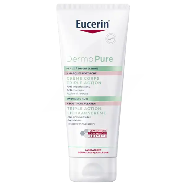 Eucerin Dermopure Cr Corps Triple Action T/200ml