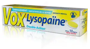 Voxlysopaine Pastilles Citron Eucalyptus B/18 à ROCHEMAURE