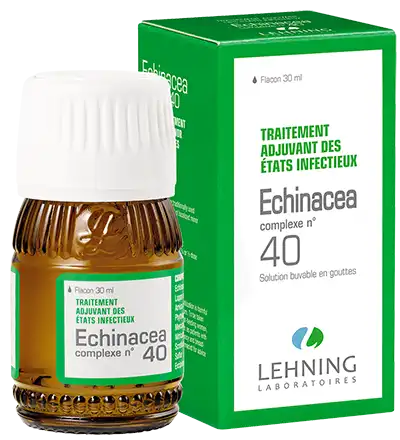 Lehning Complexe Echinacea N° 40 Solution Buvable Fl/30ml