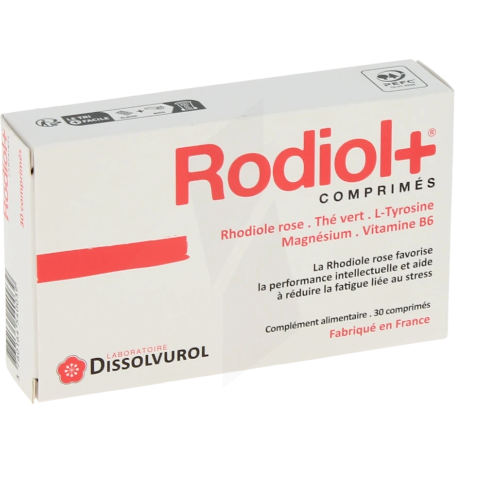 Dissolvurol Rodiol+ Comprimés B/30