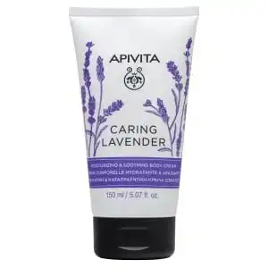 Apivita - Caring Lavender Crème Corps Hydratante Et Apaisante Avec Lavande 150ml