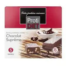 Protidiet - Barres Céréales Chocolat Suprême B/5 à SAINT-PRIEST
