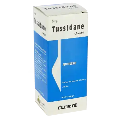 Tussidane 1,5 Mg/ml, Sirop à Paris