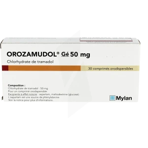 Orozamudol 50 Mg, Comprimé Orodispersible