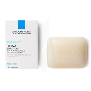 La Roche Posay Lipikar Pain Surgras Dermatologique Anti-dessèchement 2pains/150g