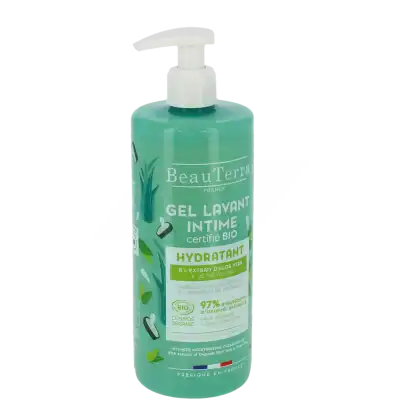 Beauterra Gel Intime Hydratant Bio Fl Pompe/500ml à Pont à Mousson