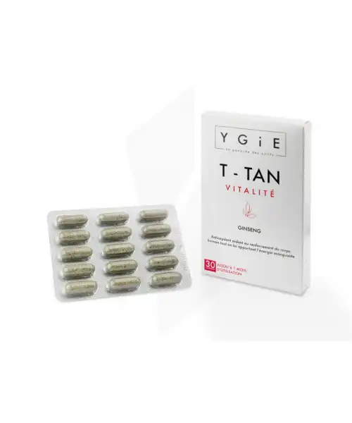 Ygie T-tan Vitalité Comprimés B/30