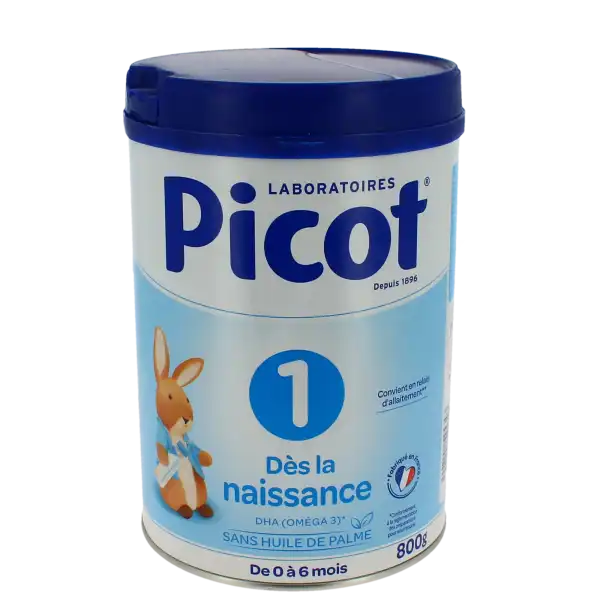 Picot Standard 1 Lait Poudre B/800g