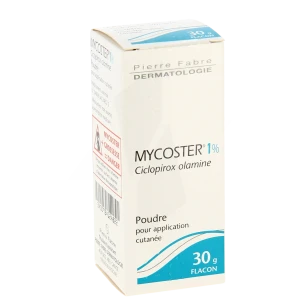 Mycoster 1 Pour Cent, Poudre Pour Application Cutanée