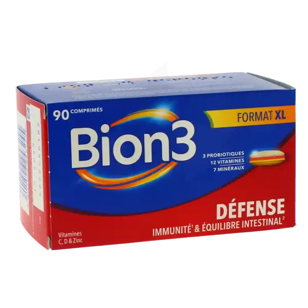 Bion 3 Défense Adulte Comprimés Boîte De 90