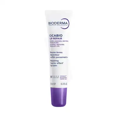 Bioderma Cicabio Lip Repair Baume Effet Pansement Lèvres Adulte 10 Ml à Bordeaux