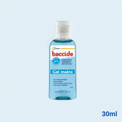 Baccide Gel Mains Désinfectant Sans Rinçage 30ml à Annecy
