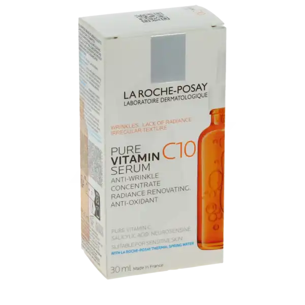 La Roche Posay Pure Vitamin C10 Sérum Anti-rides Éclat Flacon/30ml