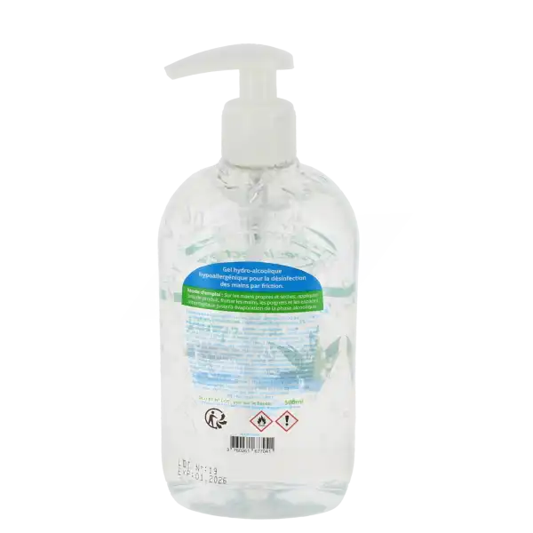 Désinfectis Gel Désinfectant Sans Rinçage Fl Pompe/500ml