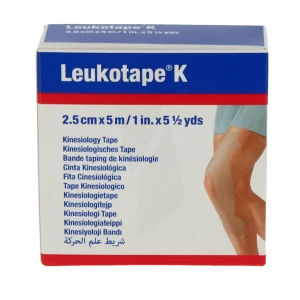 Leukotape K Sparadrap Chair 2,5cmx5m