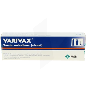 Varivax, Poudre Et Solvant Pour Suspension Injectable En Seringue Préremplie. Vaccin Varicelleux (vivant)
