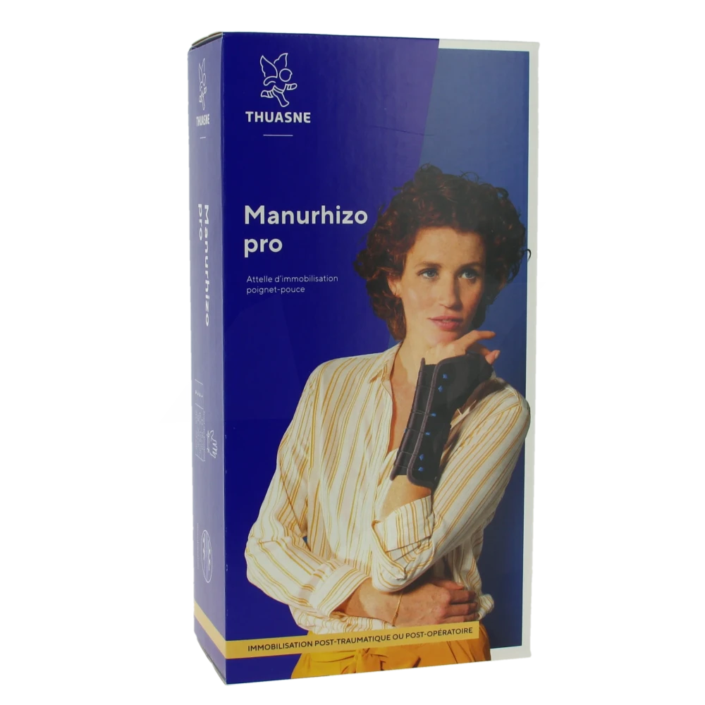 Thuasne Manurhizo Pro Attelle Poignet Pouce Gauche Grise Taille 3