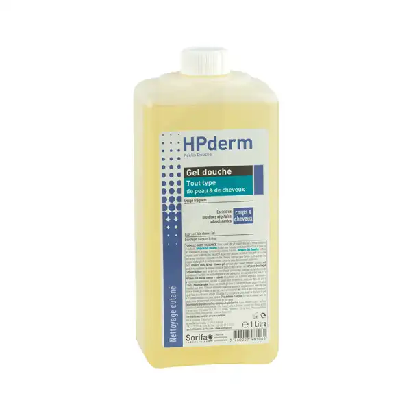 Hpderm® Gel Douche Tout Type De Peau Et De Cheveux Flacon De 1l