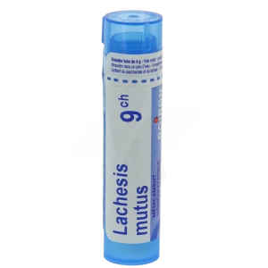Boiron Lachesis Mutus 9ch Granules Tube De 4g