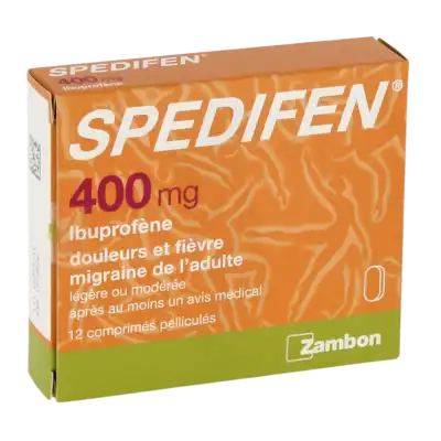 Spedifen 400 Mg, Comprimé Pelliculé à Paris