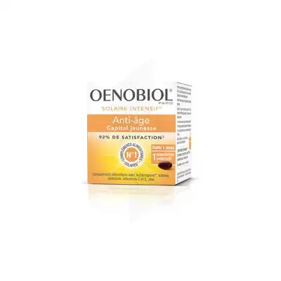 OENOBIOL SOLAIRE INTENSIF ANTI-AGE CAPS POT/30