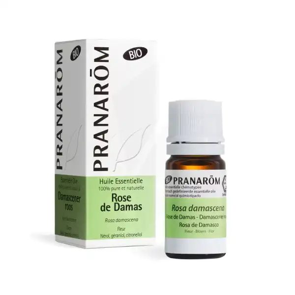 Pranarôm Huile Essentielle Bio Rose De Damas Fl/5ml