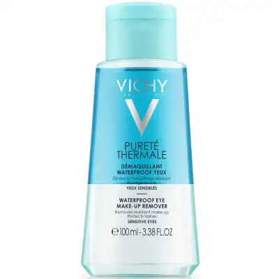 Vichy Purete Thermale Fluide Biphase DÉmaquillante Yeux Fl/100ml à LE-TOUVET